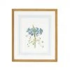 Chelsea House Bl Floral W/Ribbon-D Wall Art DECOR