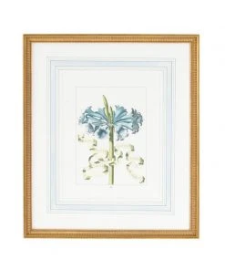 Chelsea House Bl Floral W/Ribbon-D Wall Art DECOR