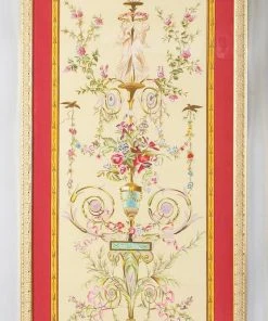 DECOR Chelsea House Classical Silk Pnl-A Wall Art