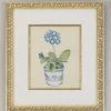 DECOR Chelsea House Blue Auricula Wall Art