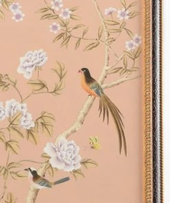 Chelsea House Edgedale Pnl Peach-B DECOR