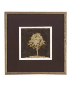 Chelsea House Gilded Tree - II Wall Art DECOR