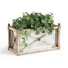 DECOR Chelsea House Rectangular Mirrored Planter