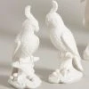 Chelsea House Cockatoos Sculpture - White (Pr)