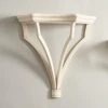 DECOR Chelsea House Sheraton Bracket (Antique Cream)