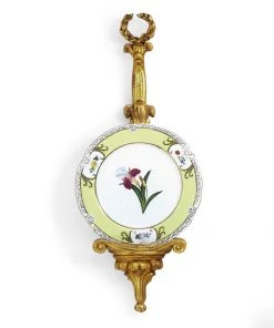 DECOR Chelsea House Plate Holder - Antique Gold