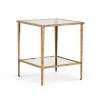 LIVING ROOM Chelsea House Carson End Table - Gold