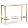 Chelsea House Carson Console - Gold LIVING ROOM