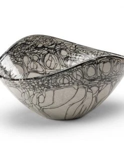 Chelsea House Black Oval Centerpiece DECOR