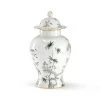Chelsea House Black/White Chinoiserie Jar DECOR