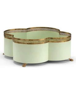 DECOR Chelsea House Tracery Cachepot - Pear