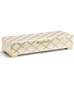 DECOR Chelsea House Hinged Lid Box