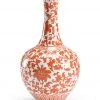 Chelsea House Pumpkin Long Neck Vase