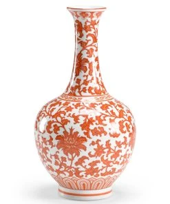 Chelsea House Pumpkin Long Neck Vase