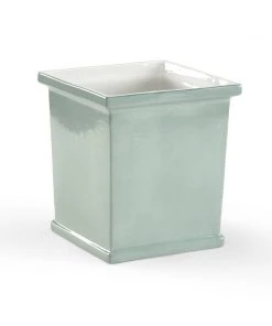 Chelsea House Gossamer Planter-Rain Washed DECOR