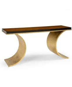 LIVING ROOM Chelsea House Thames Console - Gold