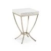 LIVING ROOM Chelsea House Brandon Side Table - Silver
