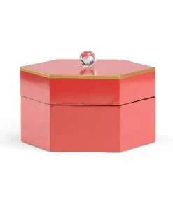 DECOR Chelsea House Red Covered Box