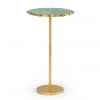 Chelsea House Malachite Side Table