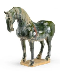 Chelsea House Chinese Horse Sculpture