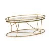 LIVING ROOM Chelsea House Mason Cocktail Table - Gold