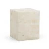 Chelsea House Square Alabaster Side Table 1 Chelsea House Square Alabaster Side Table