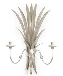 All Lighting Chelsea House Wheat Sconce - Silver