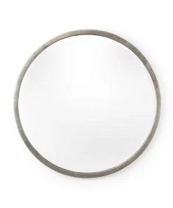 Chelsea House Round Mirror - Silver (Lg)