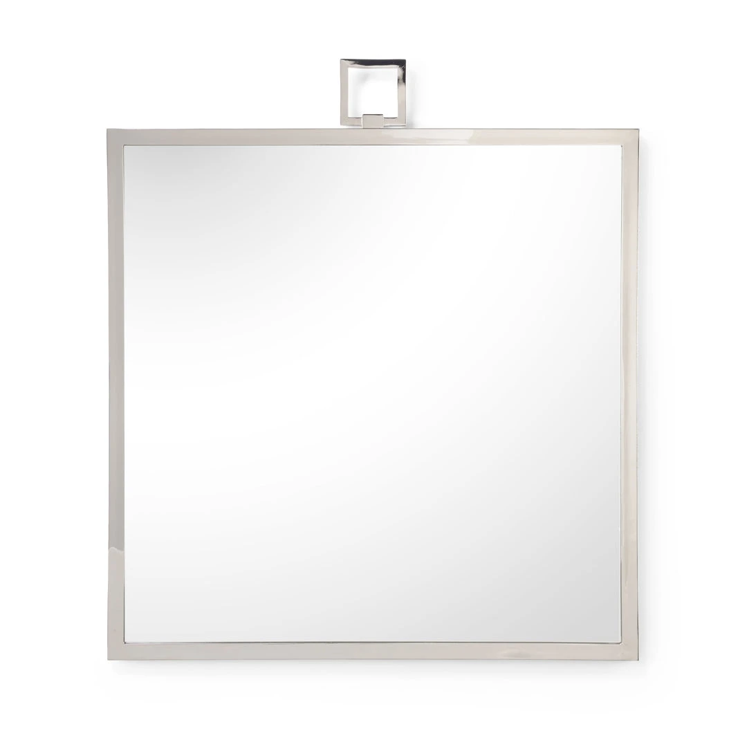 Chelsea House Square Mirror - Nickel DECOR 3 Chelsea House Square Mirror - Nickel DECOR