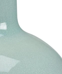 Chelsea House Wicker Vase - Celadon DECOR