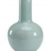 Chelsea House Wicker Vase - Celadon DECOR