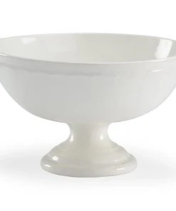 Bowls & Trays Chelsea House Pedestal Centerpiece - White