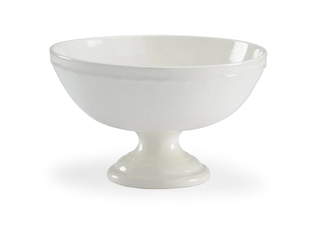 Bowls & Trays Chelsea House Pedestal Centerpiece - White 3 Bowls & Trays Chelsea House Pedestal Centerpiece - White