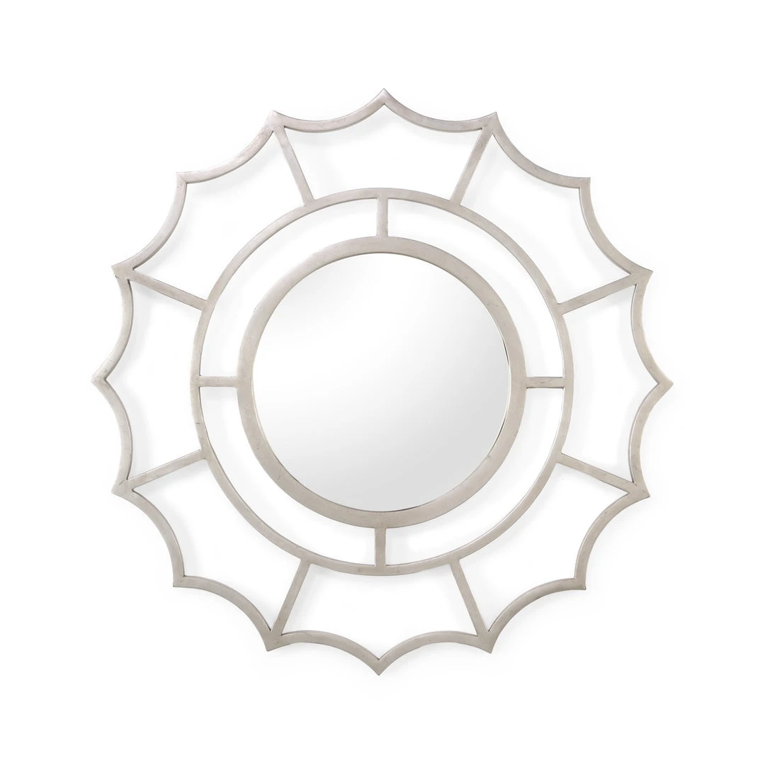 Chelsea House Devonshire Mirror - Silver DECOR 3 Chelsea House Devonshire Mirror - Silver DECOR