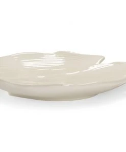 Chelsea House Leaf Tray - White DECOR