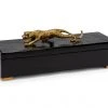 Chelsea House Cheetah Box - Black DECOR