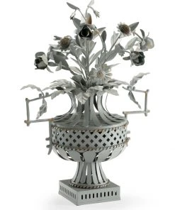 Chelsea House French Tole Flower Sculptures & Objects