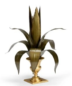 Chelsea House Lyon Tole Flower - Gold