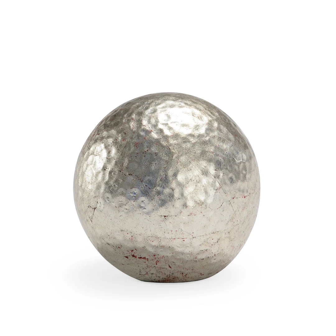Sculptures & Objects Chelsea House Hammered Ball - Silver (Sm) 3 Sculptures & Objects Chelsea House Hammered Ball - Silver (Sm)