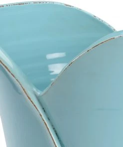 Chelsea House Enna Cachepot - Aqua Vases, Jars, & Bottles