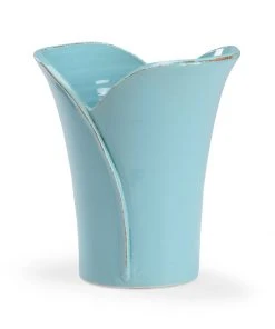 Chelsea House Enna Cachepot - Aqua Vases, Jars, & Bottles