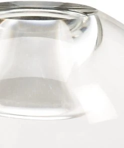 DECOR Chelsea House Round Crystal Candlestick-Pr