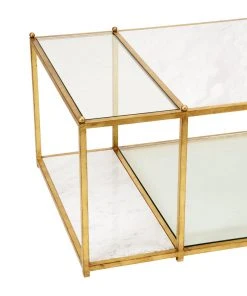 LIVING ROOM Chelsea House Directoire Stripe Coffee Table