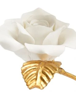 Sculptures & Objects Chelsea House Rose In Stand