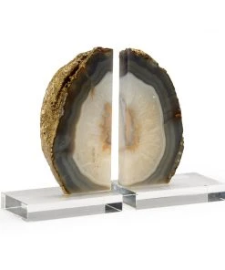 Chelsea House Geode Bookends (Pr)