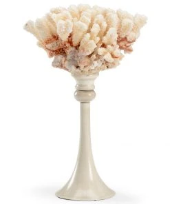 Sculptures & Objects Chelsea House Medium Coral - White
