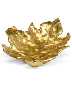 Chelsea House Leaf Tray - Gold DECOR