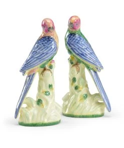 Chelsea House Porcelain Birds (Pr) Sculptures & Objects