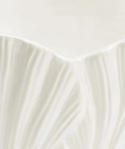 Chelsea House Palm Leaf Bowl - White