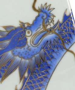 Chelsea House Blue Dragon Vase